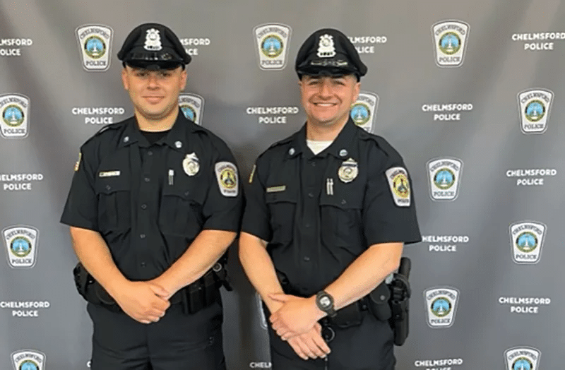 Chelmsford Police Department Welcomes Two New Officers – Chelmsford