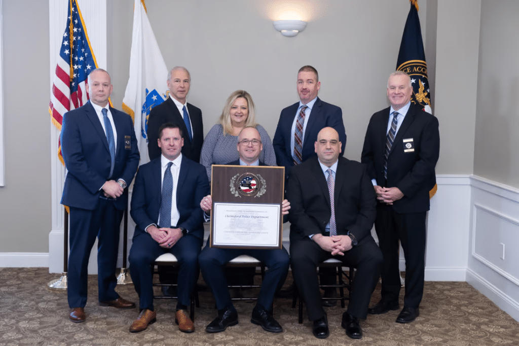 Chelmsford Police Department Earns Re-Accreditation from Massachusetts